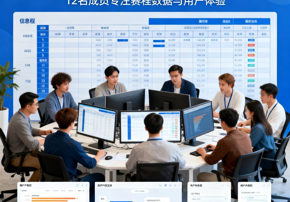 2026世界杯赛程表全图创作团队，12名成员专注赛程数据与用户体验